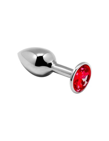 Alive - Anal Pleasure Mini Plug Metal Rojo Talla M