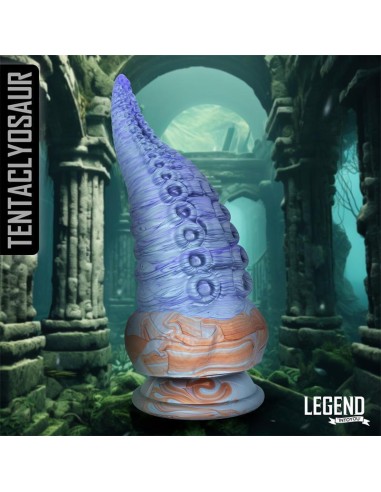 Tentaclyosaur Dildo Tentáculo Silicona Líquida 20 Cm