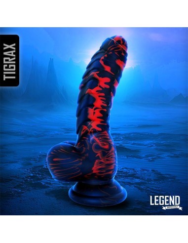 Tigrax Dildo Realista Silicona Líquida 17,5 Cm