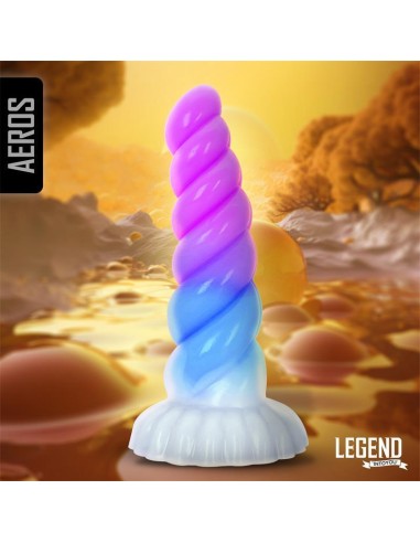 Aeros Dildo Silicona Líquida 21,5 Cm