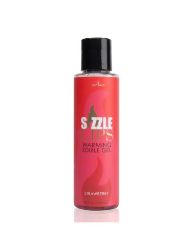 Sizzle Lips Gel Besable Efecto Calor Sabor Fresa 125 Ml