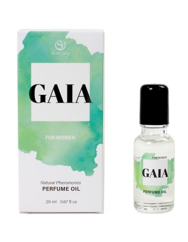 Secretplay - Gaia Perfume Natural Feromonas En Aceite Para Mujer 20 Ml