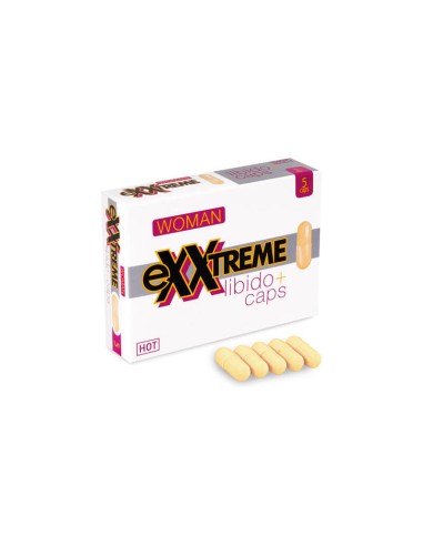 Hot - Exxtreme Cápsulas Aumento Líbido Mujer 5 Cps