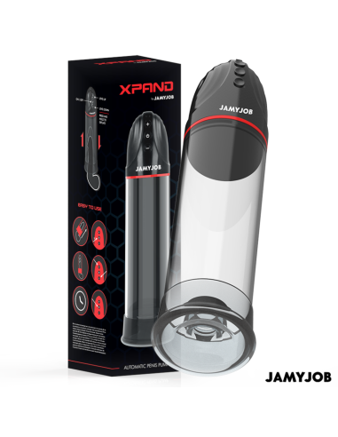 Jamyjob - Xpand Bomba Automática 3 Niveles De Succión Gris