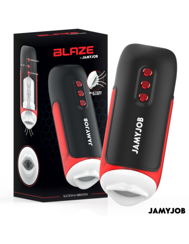 Jamyjob - Blaze Masturbador Boca Automático 5 Modos Succión Y Vibración