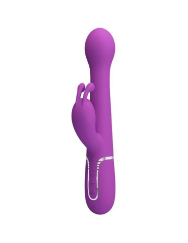 Pretty Love - Dejon Vibrador Rabbit Multifunción 3 En 1 Morado