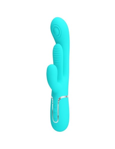 Pretty Love - Shania Triple Vibrador Rabbit Multifunción 3 En 1