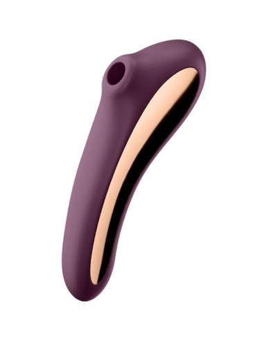 Satisfyer - Dual Kiss Estimulador Clitoris Purpura