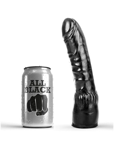 All Black - Dildo Negro Realistico 20 Cm