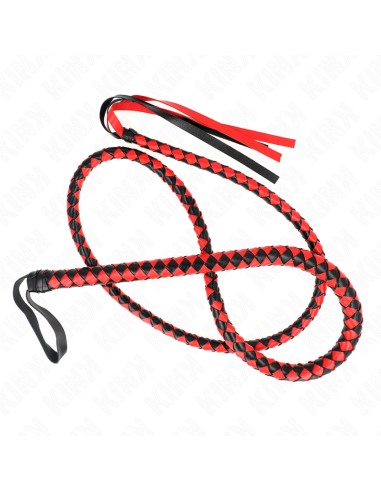 Kink - Látigo De Serpiente Largo Rojo 210 Cm