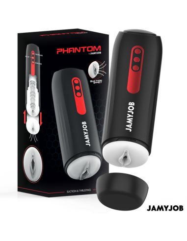 Jamyjob - Phantom Masturbador Vagina Automático 5 Modos Succión Y Empuje