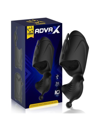 Advax One Masturbador Doble Motor Estimulación Multiple Flexible Usb