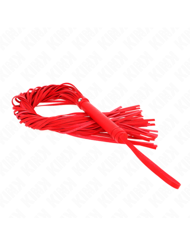 Kink - Látigo Pvc Blando Rojo 70 Cm