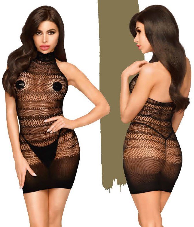 Penthouse Epic Night Vestido Negro S-L