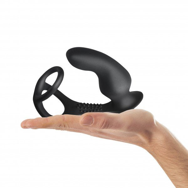 Rocks- Off - Ro- Zen Rro Plug Anal Con Anillo Vibrador Para El Pene Negro