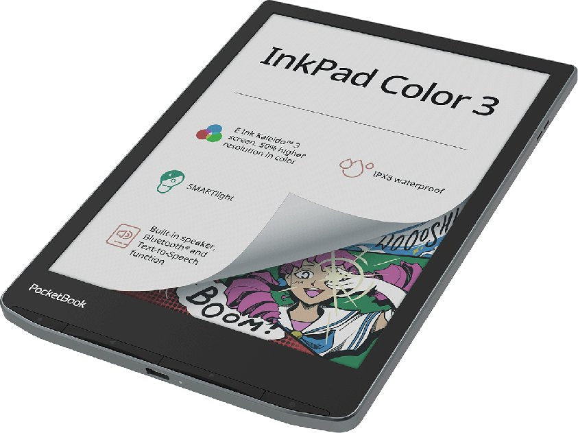 EAN 7640152097249 - PocketBook InkPad Color 3 Stormy Sea lectore de e-book Pantalla táctil 32 GB Wifi Gris imagen 3