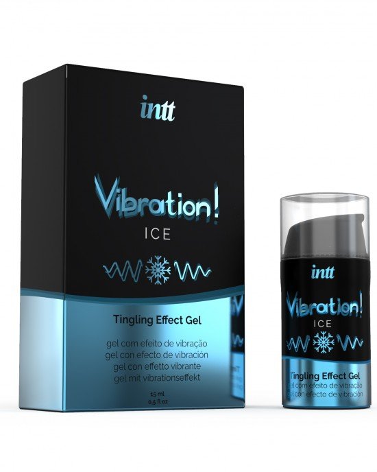 Intt - Potente Estimulante Íntimo Gel Vibrador Efecto Frío 15ml