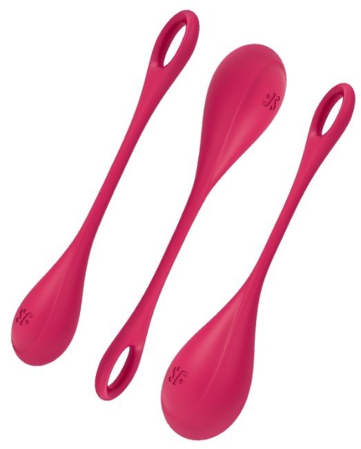 Satisfyer - Yoni Power 1 Kit De Entrenamiento Rojo