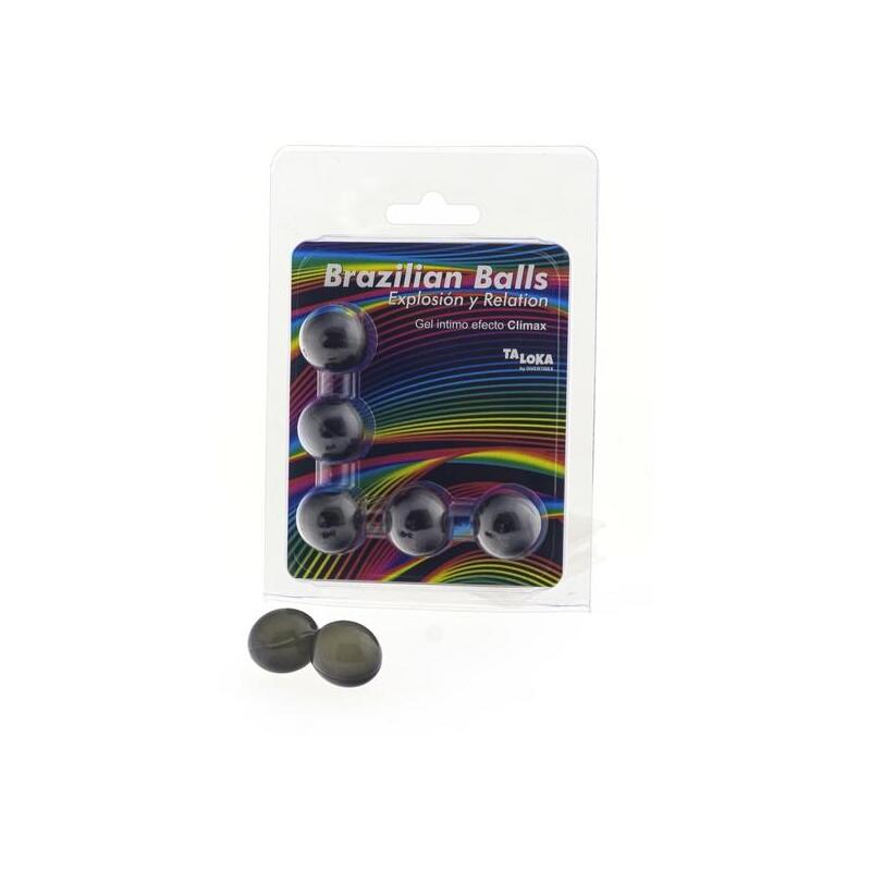 5  Brazilian Balls Explosion De Aromas Gel Excitante Efecto Climax