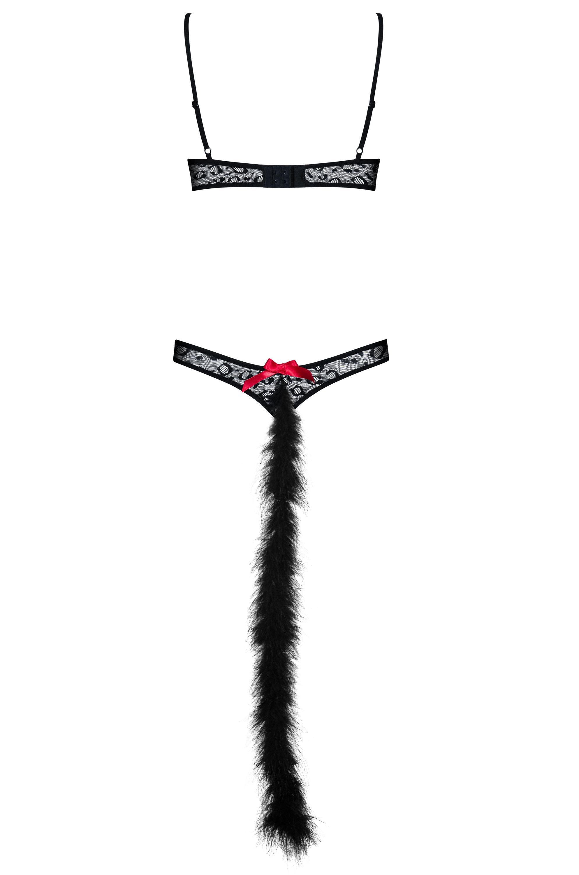 Obsessive Gepardina 3pcs Disfraz Gata S/M