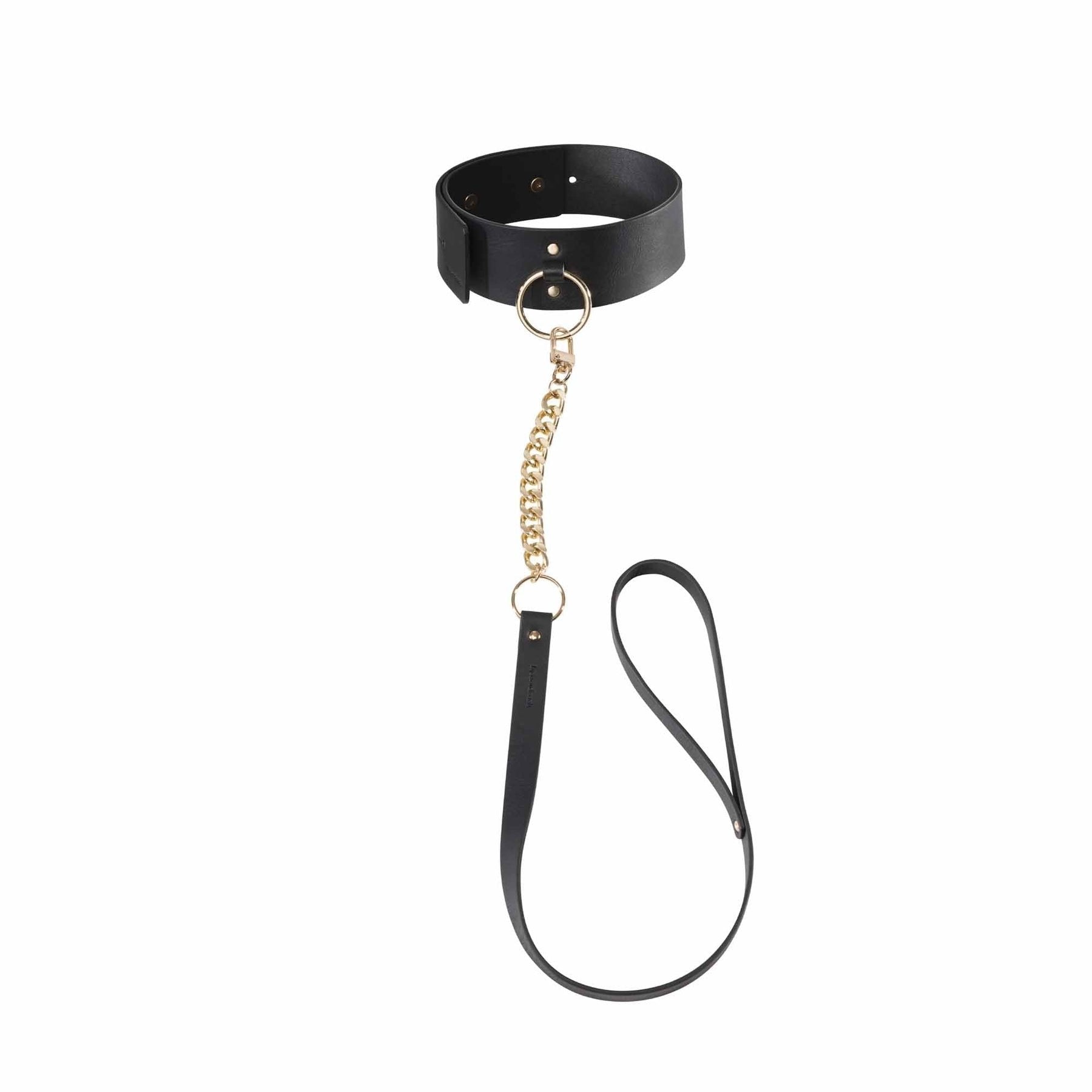 Bijoux Indiscrets Maze - Collar Con Correa Negro