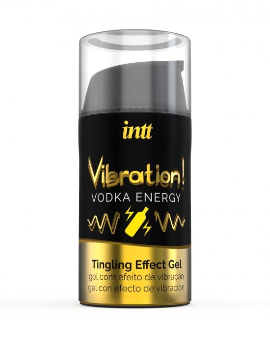 Intt - Potente Estimulante Íntimo Gel Vibrador Liquido Vodka 15ml