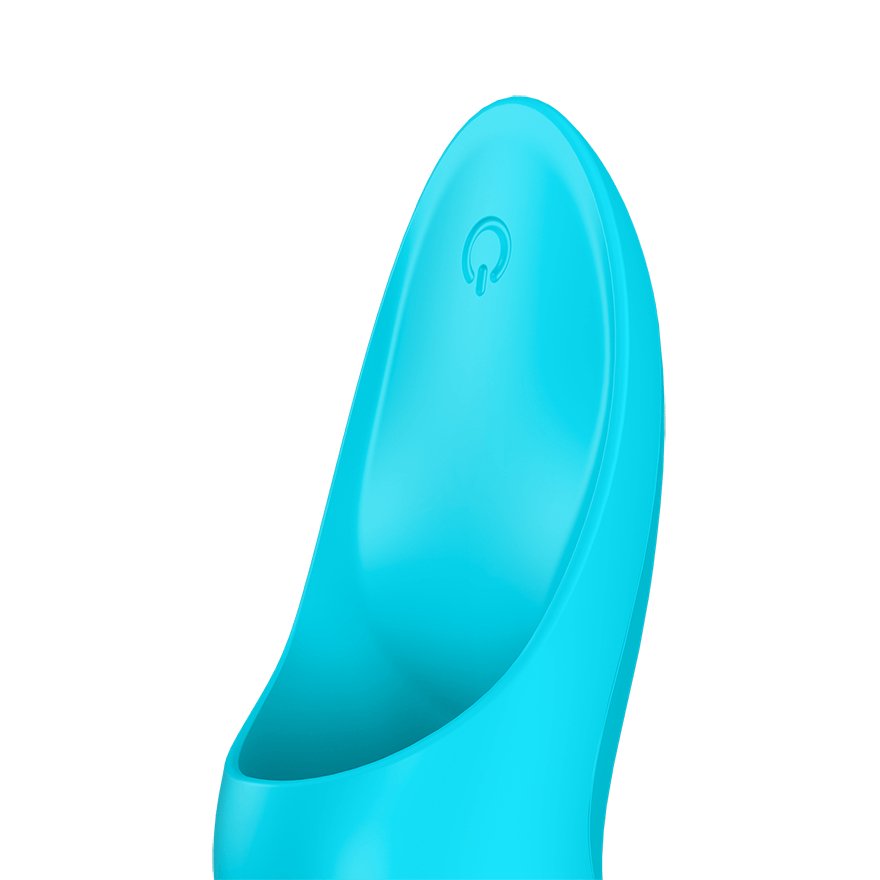 Teaser Vibrador Para El Dedo Light Blue