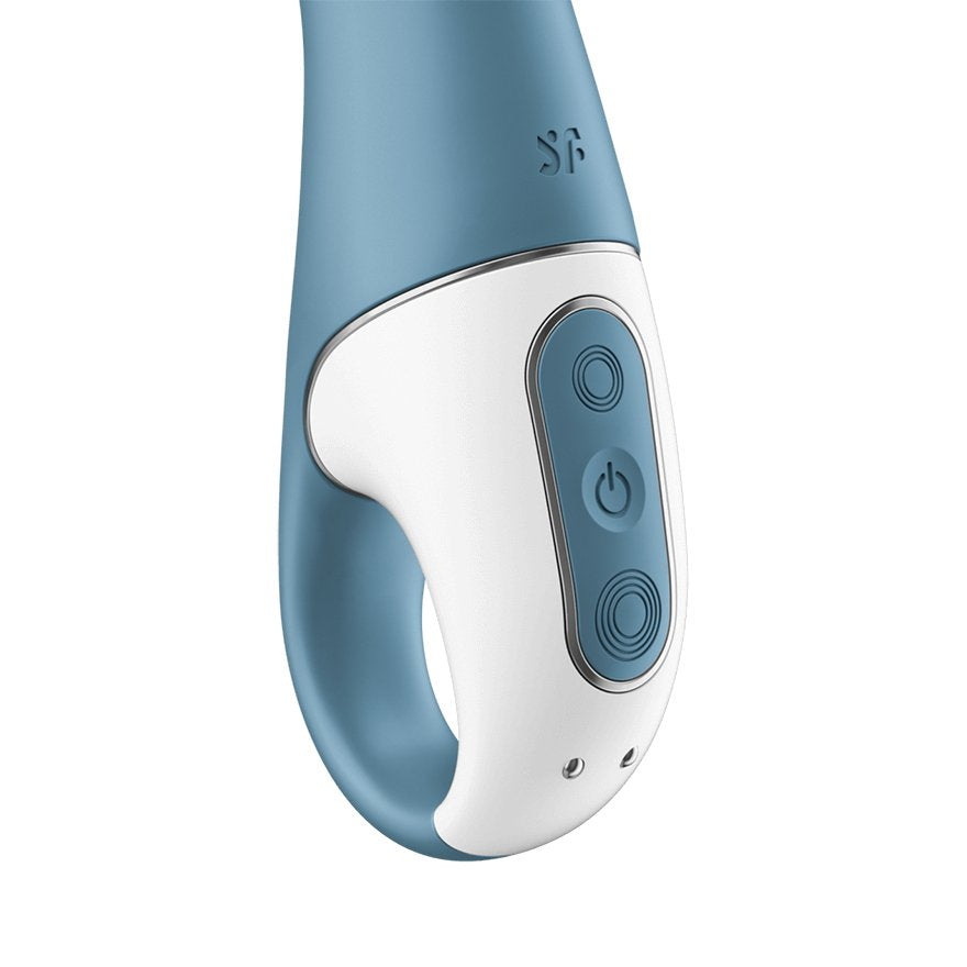 Plug  Anal Satisfyer A-Mazing 1 Vibrador Punto A - Granate