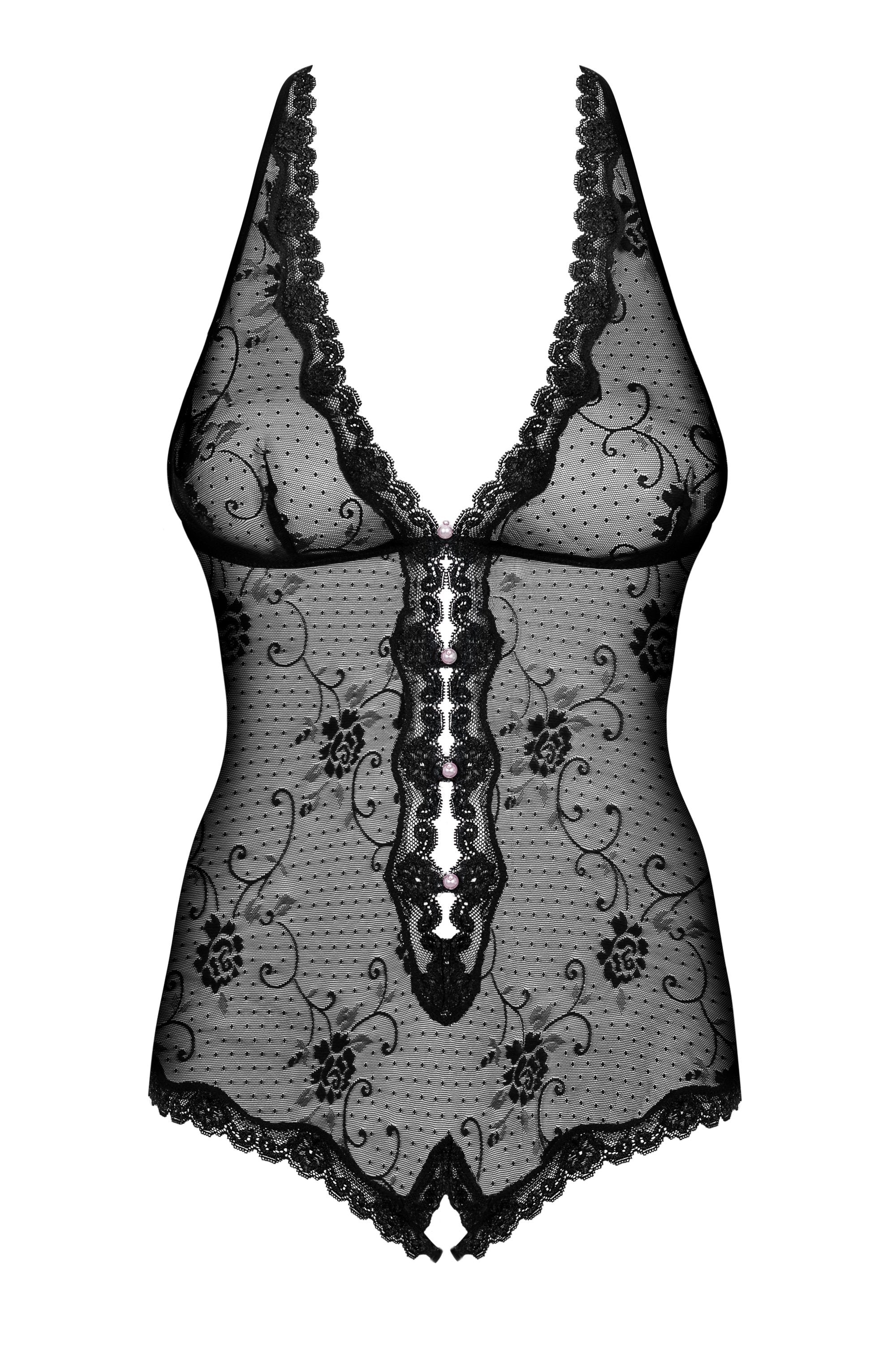 Body Fiorenta  Color Negro Talla (Interno):L/Xl