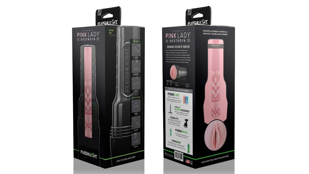 Fleshlight - Classic Pink Lady Destroya Masturbador