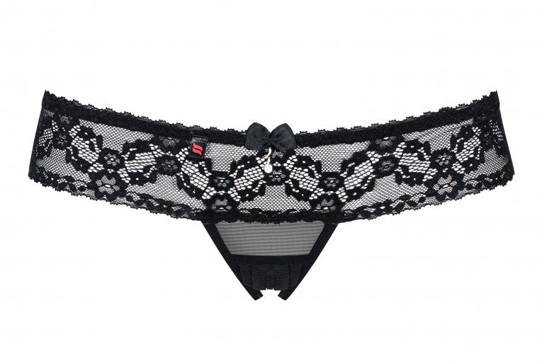 Tanga De Hilo Obsessive 837-Thc-1 L/Xl   Negro