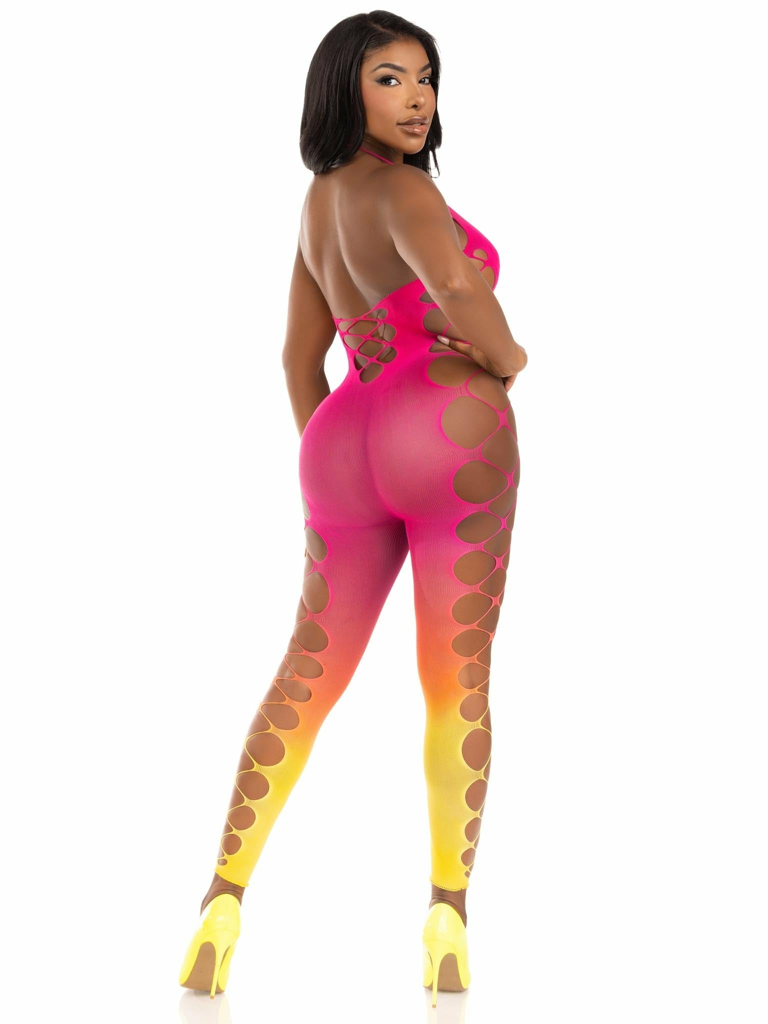 Leg Avenue - Bodystocking Tobillo Sunset