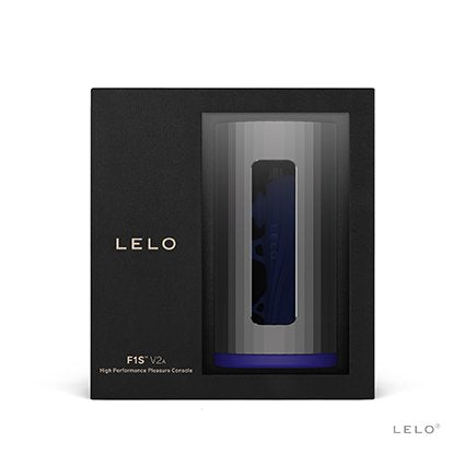 Lelo - F1s V2 Masturbador Con Tecnologia Sdk Azul Y Metal
