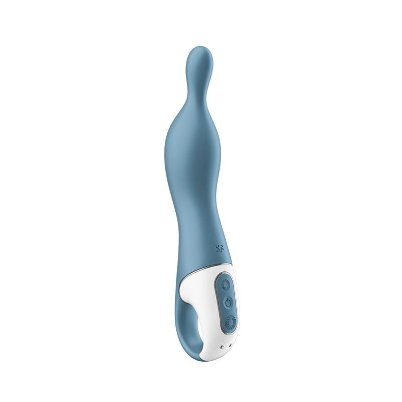 Plug  Anal Satisfyer A-Mazing 1 Vibrador Punto A - Azul