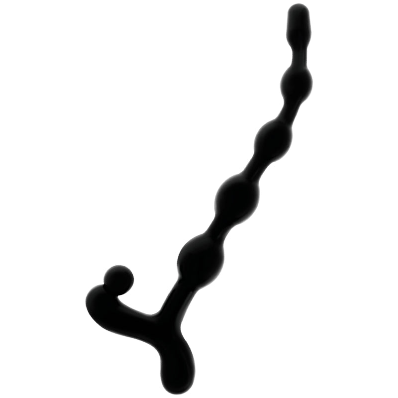 Addicted Toys - Bolas Anales 22 Cm Negro
