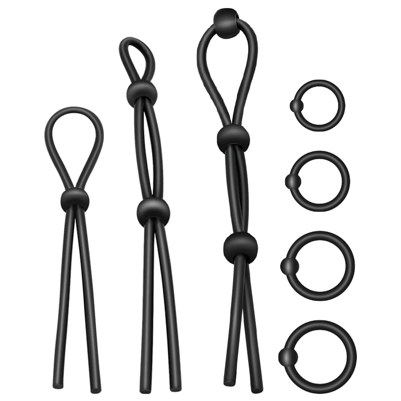 Addicted Toys Kit De 7 Anillas Silicona Flexible