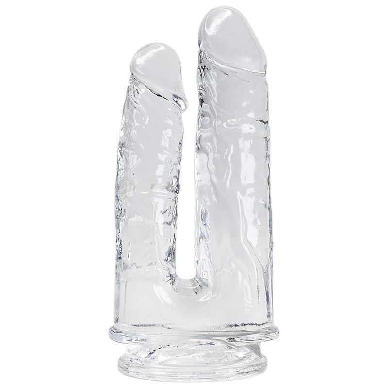 Alive - Imperium Pene Realistico Doble Transparente 12/14 Cm