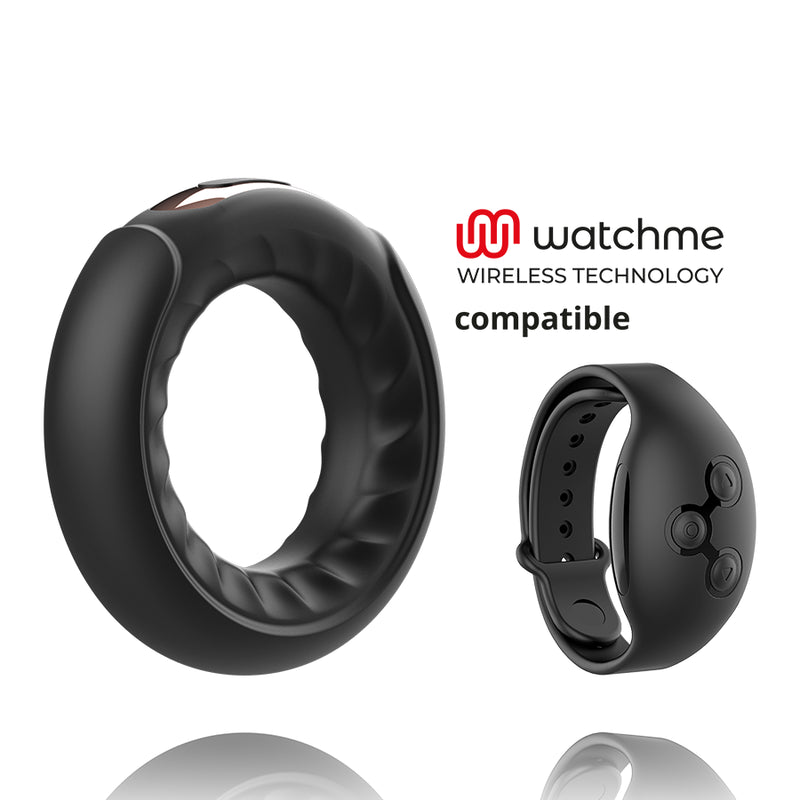 Anbiguo - Adriano Anillo Vibrador Compatible Con Watchme Wireless Technology