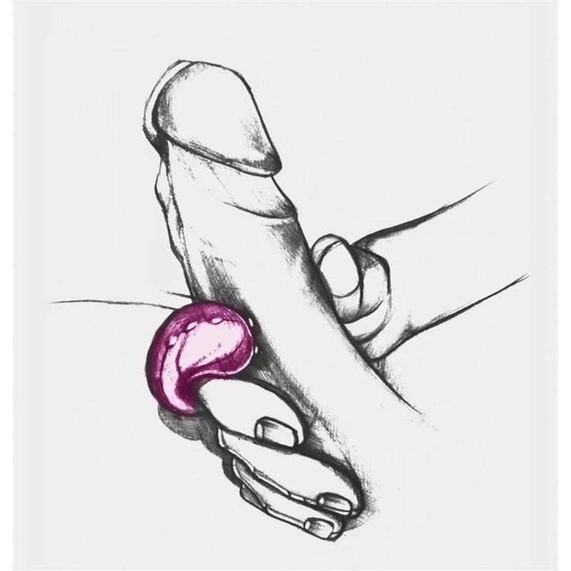 G-Vibe - Fun Toys Gring Anillo Vibrador Xl Sweet Raspberry
