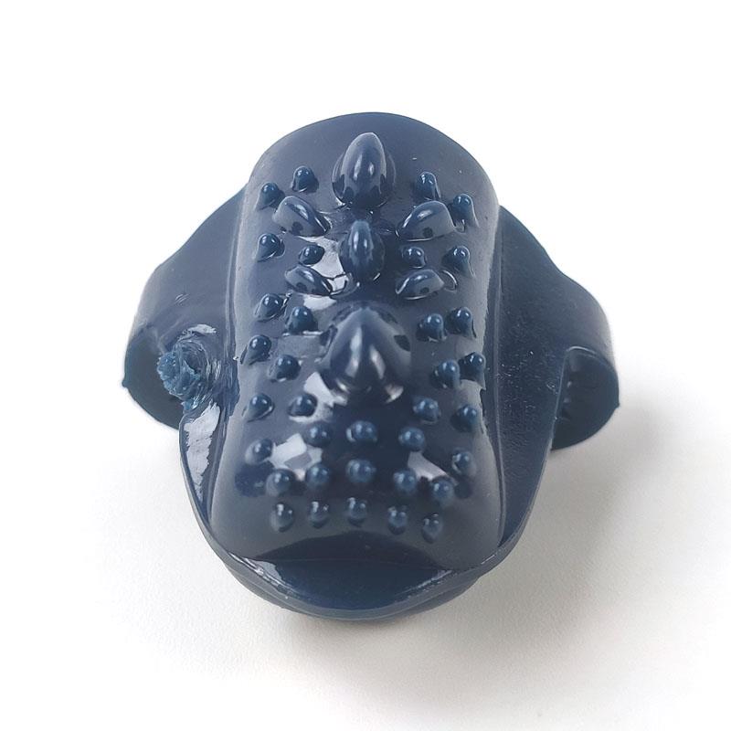 Anillo Para El Dedo Con Vibración Azul