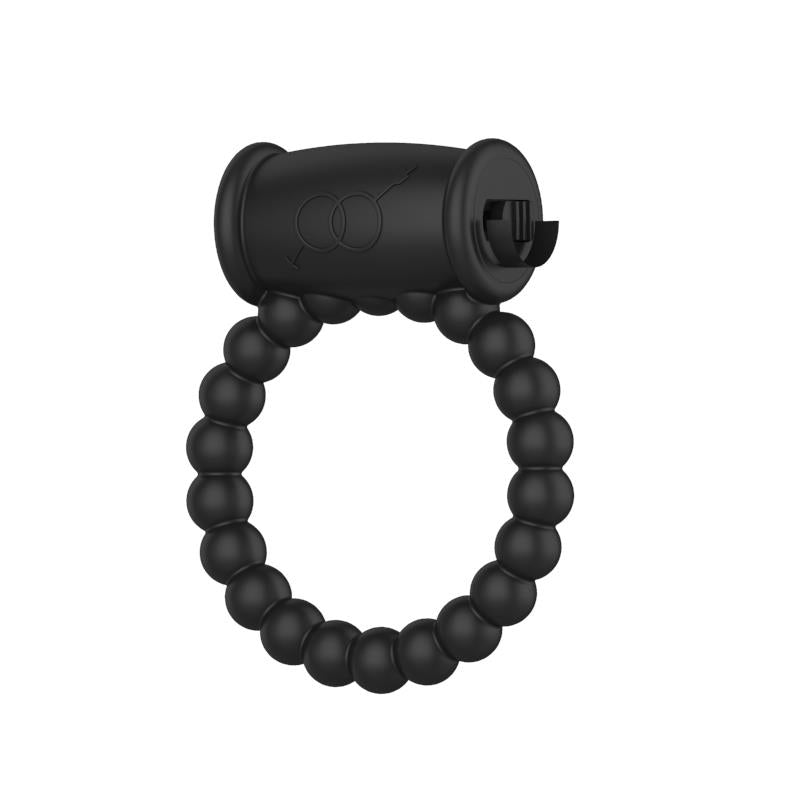 Anillo Para El Pene Con Vibración Negro