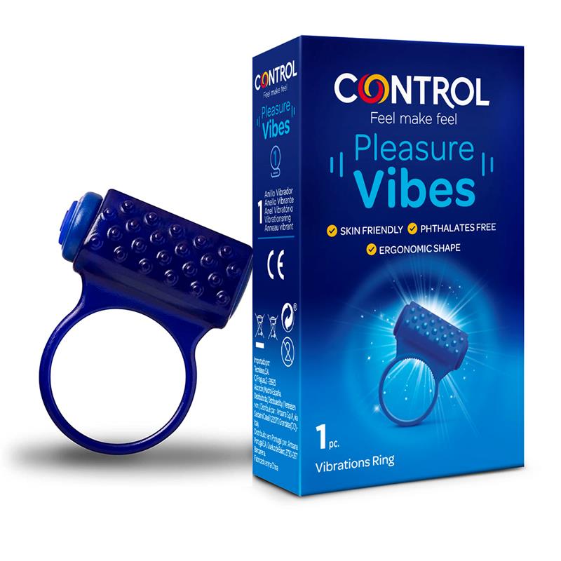 Control - Pleasure Vibes Anillo Vibrador
