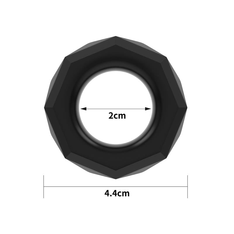 Anillo Para El Pene Power Plus Negro