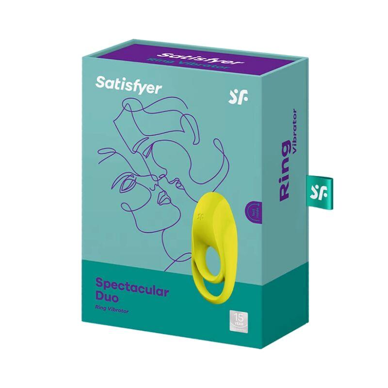Satisfyer Spectacular Duo Anillo Vibrador Amarillo