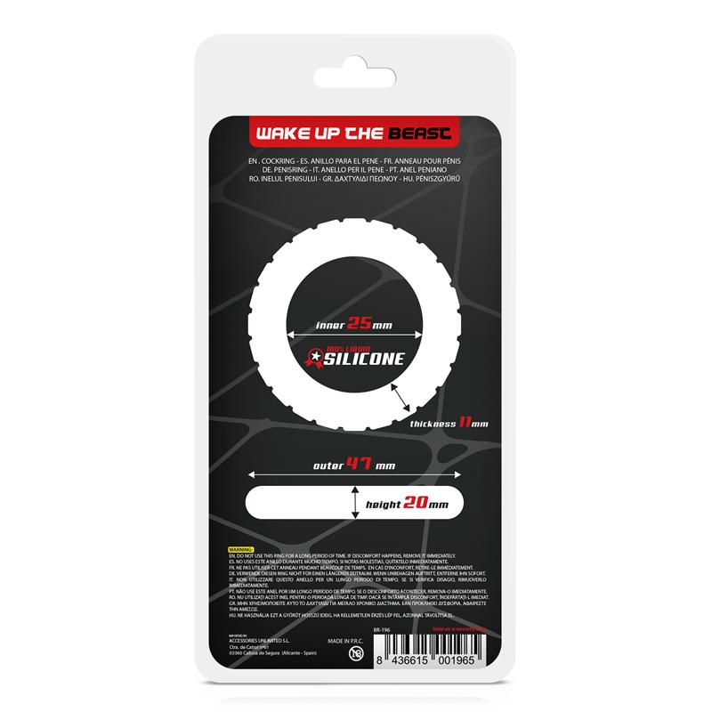 Anillo Para El Pene Turbine Silicona Líquida 25 Mm