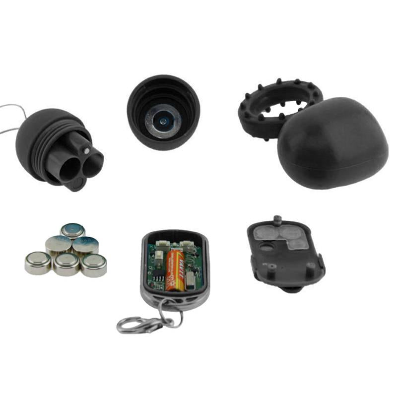 Anillo Vibrador Con Control Remoto Negro