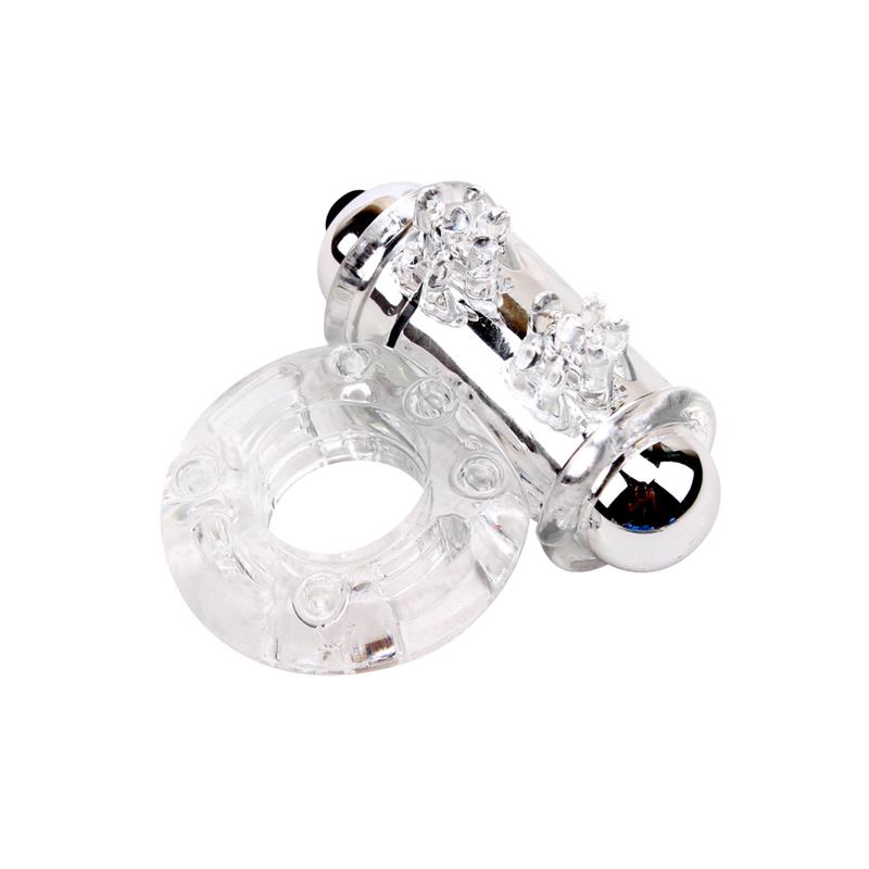 Anillo Vibrador Para El Pene  Bull Ring Transparente