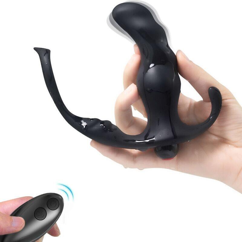Armony - Knight Vibrador Anal Prostata & Anillo Control Remoto Negro
