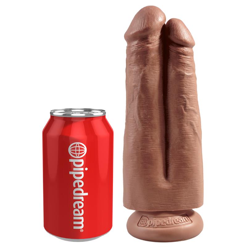 Arnés Con Dildo Doble 7 Bronceado