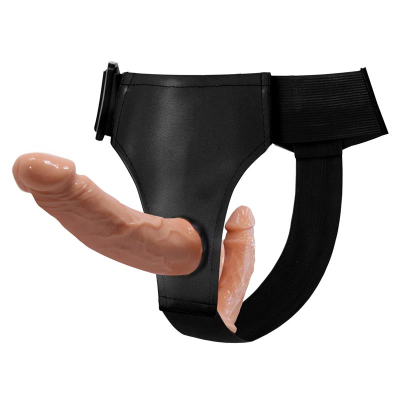 Baile - Ultra Passionate Harness Dildos Dobles Con Arnés